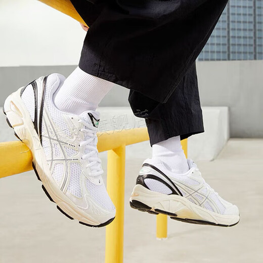 亚瑟士（asics）gt2160夏季男鞋复古银色跑步鞋女鞋情侣休闲运动鞋 1203A275-022【灰绿】 44