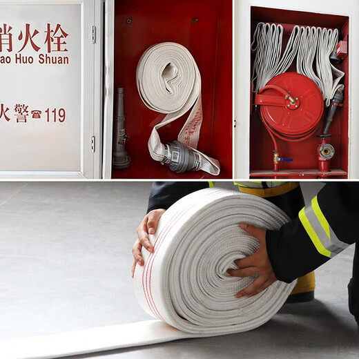 Tuoyu (TUOYU) fire hose Sanjiang Fire Protection 20-65-20 high pressure and wear-resistant polyurethane hose 20 type 65mm (2.5 inches) 20 meters hose + connector 1 piece