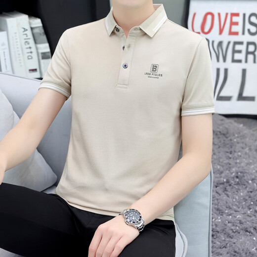 Zzang/INS Light Luxury High-End Brand Brand с короткими рубашками поло.