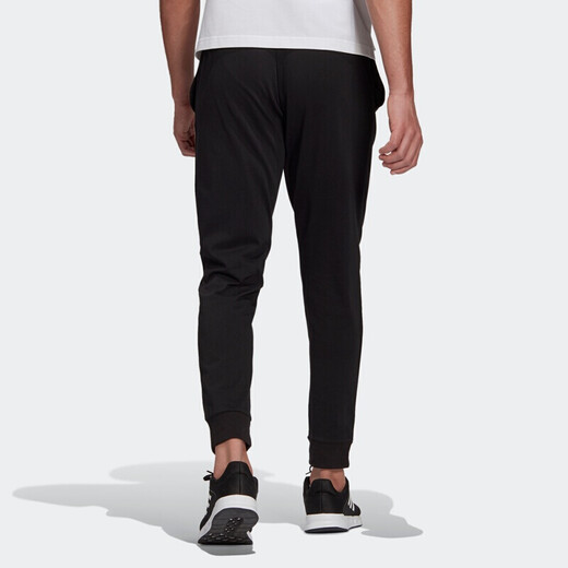 Adidas (adidas) sweatpants men's pants 2025 spring new knitted breathable running training casual pants GK9226 black L