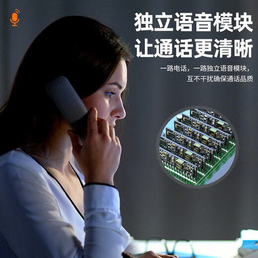 HUigu Telefon optisches Terminal 8-Kanal-Telefon + 1-Kanal 100-Megabit-Netzwerk PCM Voice Optical Terminal Televel Fiber Transceiver Extender FC-Schnittstelle HG-818P1E