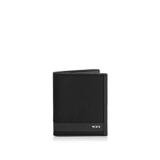 Tumi / tuming alpha slg sac à carte multi-cartes sacport sac en nylon portefeuille nylon noir / 01192271d2