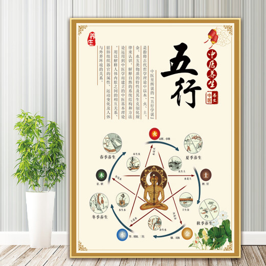 Clceys Krankheit Schritte Stufen Poster Bild Chinesisches Medizin Gesundheitszentrum Dekoration Malerei Gesundheitsversorgung neun Arten von Wandaufklebern Moxibustion 3 PP Kleber 90*12048 Zoll