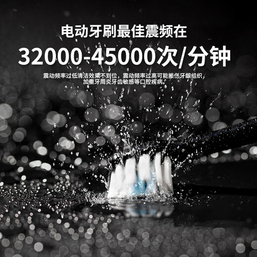 拜尔（BAIR）G2/G201高端旗舰机 电动牙刷成人震动充电智能声波学生情侣全自动牙刷男士女送朋友 礼盒装 薄雾灰（6枚原装刷头）