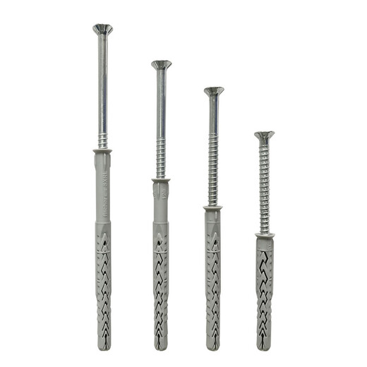 German fischer expansion screw extension bolt SXRL8mm hexagonal head nail concrete solid brick foam brick hollow brick TV hanger original import 8x120FUS with hexagonal head nail 1 piece 540131