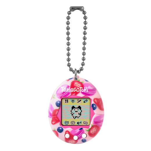 Tamagotchi Tamagotchi electronic pet machine 1997 replica version berry pink shell 7 growth forms gift for children over 8 years old portable hanging chain