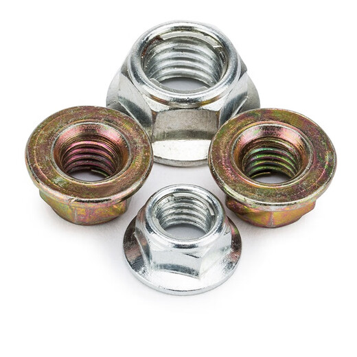 Clcey Kohlenstoffstahl Metallflansch Verriegelungsmutter 6187 Verriegelungsmutter 5681012-16 Das folgende Eisenkohlenstoffstahl-Methode Das folgende Eisenkohlenstoff-Stahlflansch-Metallschloss