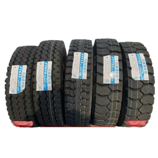 Fanlutong Tire 700/750/825R16 Полный стальный проволока 900 Грузовик 1000 Утолщен 1100 шахта 1200R20 1100R20 Полный комплект Ft753 Mine Flowers