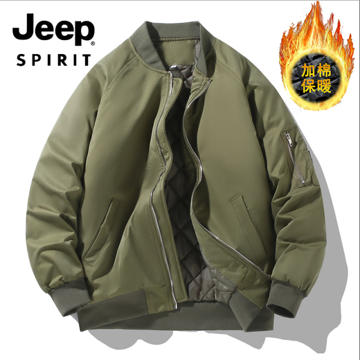 Jeep Spirit Pilot Veste de travail personnalisé vêtements imprimement logo printemps et automne veste de travail d'entreprise personnalisée Uniforme de baseball brodé Men LD677 Broidered J35 Veste bleu foncé M