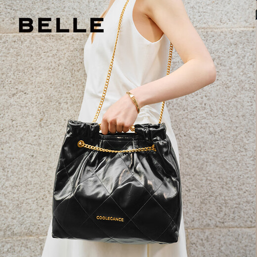 Belle Gift Mall gleicher Stil Wachs Grunge -Tasche Tasche x6913bx4 schwarz f