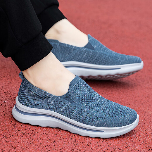 BFM Damenschuhe für Sommer mit breiten fetten Füßen Mutterschuhe atmungsaktuelle nicht rutschfeste Soft allein mittlere und älter