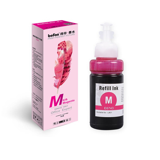 
Deprint T6723 T6743 ink Suitable for Epson L455 L551 L565 L558 L801 L810 L850 L1300 printer for 672 674 red ink
