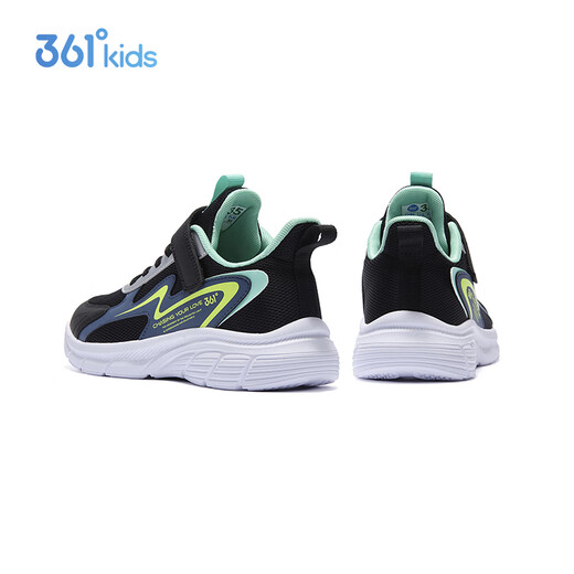 361 children's shoes children's running shoes 25 autumn boys and girls 3-14 years old cushioning campus sports shoes black 36