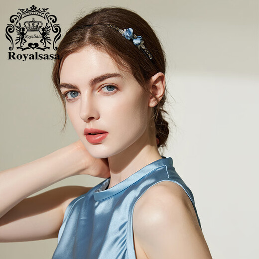 Royal sasa royal salsa hair accessories Korean style headband hair band headband hair clip hair clip imitation crystal flower jewelry