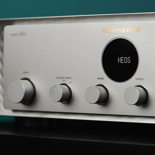 马兰士（MARANTZ）MODEL 60n  HiFi功放机  家庭影院高保真发烧音响 蓝牙无线USB播放 流媒体功率放大器 银色