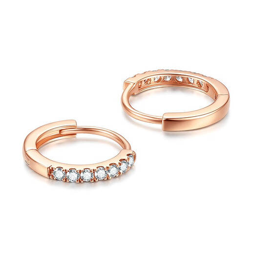 Liuguifu Jewelry Xingyao Diamond Earrings for Women 18K Gold Diamond Earrings with Diamonds for Girlfriend with Certificate Birthday Gift