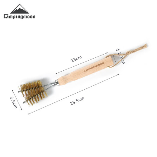 CAMPINGMOON Copper wire cleaning brush mesh brush barbecue mesh dirt cleaning small brush outdoor barbecue tool SJ-16 cleaning mesh brush
