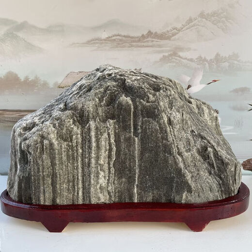 Clcey Taishan Stone Gandang Stone brute Naturel Pierre ornementale Moyen et grand paysage Courté du paysage Stone Indoor and Outdoor Backing Stone Ornements D27017