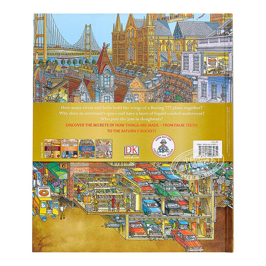 英文原版 Incredible Cross-Sections of Everything