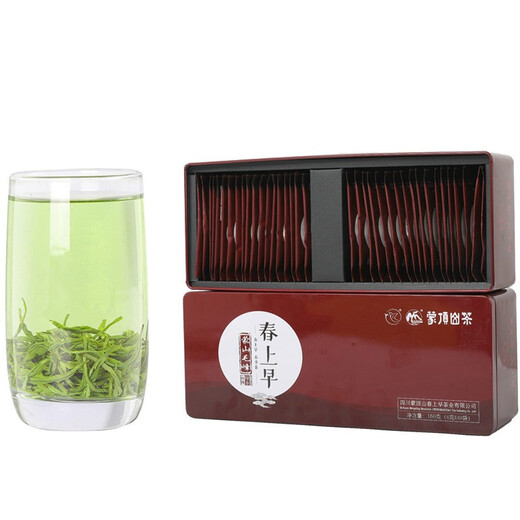 春上早毛峰茶叶 2025新茶特级绿茶蒙顶山茶独立小包礼盒装自己喝 蒙山毛峰 160g*1盒