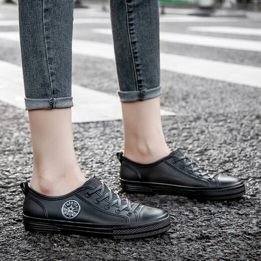 Qiang Qiang Damen Regenstiefel Anti-Rutsch-Gummi-Schuhe modische häusliche Wasserdichte Schuhe Frauen Regenstiefel Frauen Regenstiefel Leichter Mund überschuht niedrige obere Frühlings- und Sommer R1018 Single-Schuhe hellrosa (Standardgröße) 36