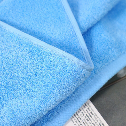Imabari (IMABARI) JD Logistics Japan direct mail Imabari (IMABARI) towel square towel small towel pure cotton soft blue towel 1 piece made in Japan 1