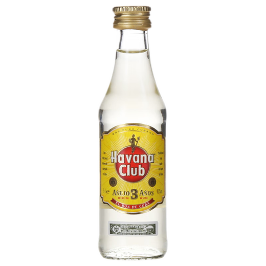 加勒海俱乐部百加得白朗姆 摩根金朗姆  151朗姆酒 莫吉托 自由古巴 调酒基酒 哈瓦那3年朗姆酒50ml*6