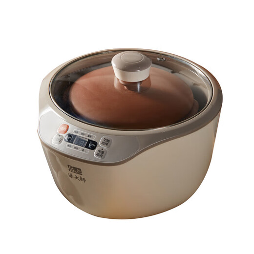 Yili electric stew pot, electric stew pot, stew pot, 4-person household water-proof stew pot, electric casserole, purple casserole, porridge pot, stew rice, health artifact, scheduled time, one pot, 4 gallbladders, 3.2L DZ32-1 3.2L *2-4 people