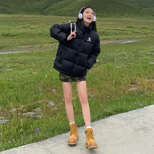Veste de chameau Volcano Down 2.0 Wang Junkai Same style [King Kaijia] Veste épaissie et chaude épaissie des hommes en hiver