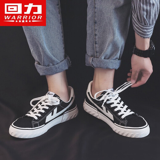 Reli Canvas Schuhe Herrenschuhe Herren Low Top Shoes Casual Schuhe Herrener Stil 2025 Frühling Vielseitiges Studentenpaar Sommer Schwarz und Weiß 40