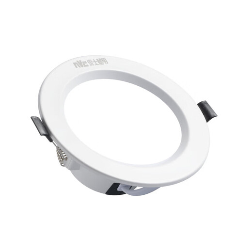 NVC lighting LED recessed downlight opening 7.59 12.515cm6w10w12w18w2.5 inches 4 inches 6 inches white edge 15 watt white light opening 11-13CM