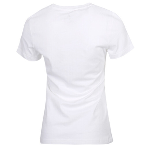 Adidas Frauen kurzärmeliger Sommer Neues farbenfrohes Logo atmungsaktivem Strick halbärmelig lose T-Shirt FJ5012 FJ5012 S (160/84A)