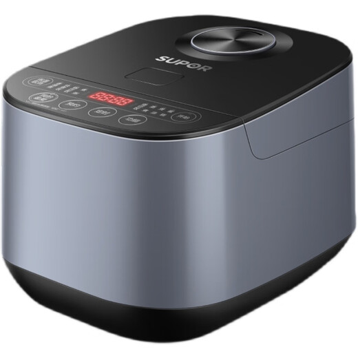 Supor (Supor) Arroz de arroz 5L3L Home inteligente Home Multi-Function Coincher de arroz Gran capacidad 4-6 personas hacen sopa y arroz. Gris 689 3l