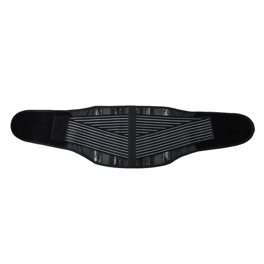 Jherz [Summer light and thin] waist belt lumbar disc herniation lumbar muscle strain lumbar waist support special sports for men and women Black XL