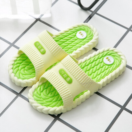 Aowan-Sandalen für Frauen, Männer, Sommermassage für Innenpaare zu Hause, ein Paar nicht rutsches Badezimmerbad für Frauen, Baolan (9859) 42 (42-43)