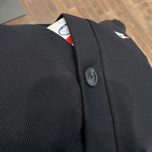 Nike (Nike) Jacke für Männer 2025 Frühlings- und Herbst Neue Strick-Strickwinkel V-Neck Pullover Casual Jacket Top FN3899-010 Schwarz XL