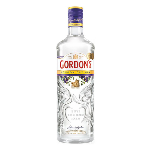 哥顿（Gordon’s）哥顿金酒琴酒伦敦干杜松子酒特选露酒 英国进口洋酒 帝亚吉欧 700mL 1瓶