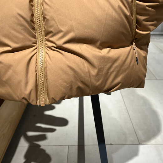 Adidas down veste masculine 2025 hiver nouveauwear sportswear chaude décontractée veste à capuche confortable jv6187 jv6189 désert brun l