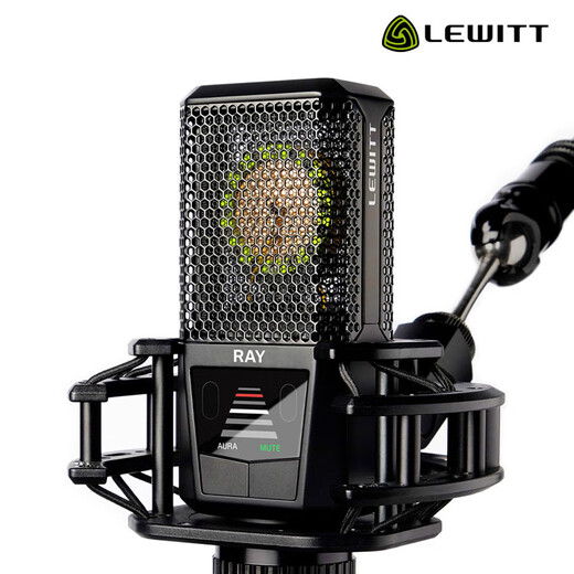 LEWITT RAY live broadcast large diaphragm condenser microphone computer mobile phone universal recording studio equipment anchor LEWITT RAY microphone single product large diaphragm audio equipment