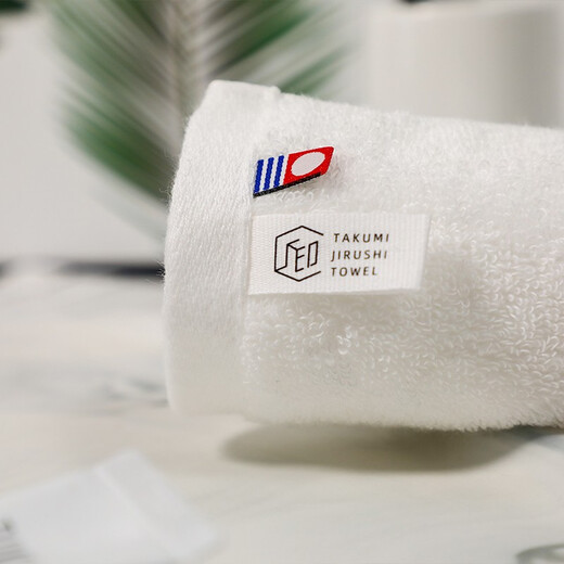 Imabari (IMABARI) JD Logistics Japan direct mail Imabari (IMABARI) towel square towel pure cotton soft pure white small square towel 1 piece made in Japan 1