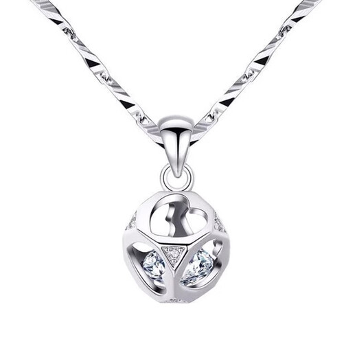 DL 1998 platinum pendant without chain 950 platinum women's platinum necklace single pendant platinum style 1