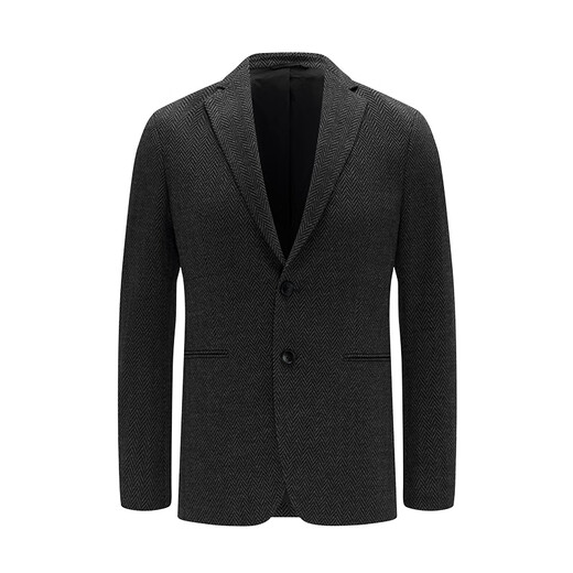 Navigare Italian small sailing casual suit men's spring wool suit jacket fashionable commuting light business single suit men Zhi Geng gray M size