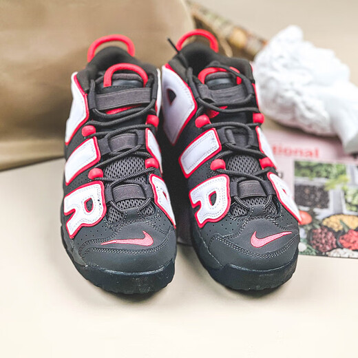 耐克（NIKE）Air More Uptempo 皮蓬 大Air 黑白红 DH9719-200 DH9719-200【】 38