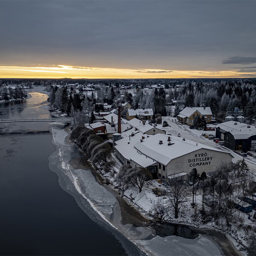 Koskye Finland National Pavilion Original imported foreign wine whiskey whole grain rye peated whiskey 700ml