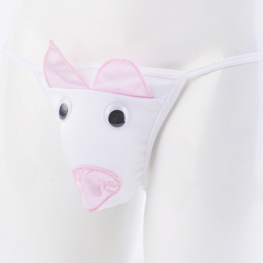 
Wen Shiou cartoon sexy underwear men's T-trousers role-playing passion free thong sm trousers sex use Feitian pig underwear
