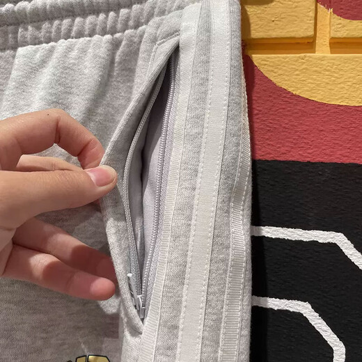 阿迪达斯（adidas）三叶草运动裤女裤秋季新款健身裤子透气休闲裤收口小脚裤长裤 IT9856 XXS