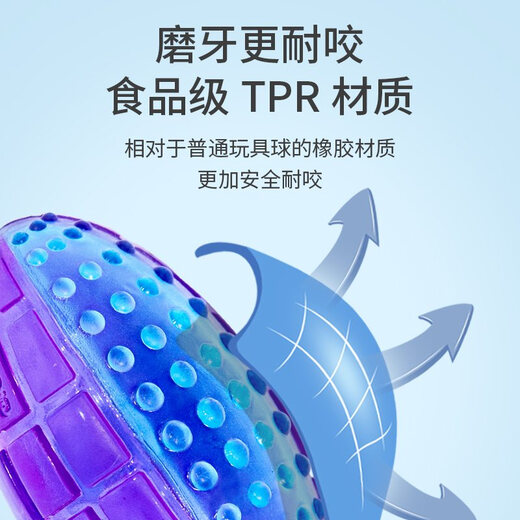 GiGwi Dog Toy Ball Sound Pet Corgi Teddy Medium Dog Molars Resistant Bite G-Ball Olive Medium Transparent