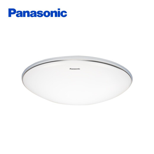 松下（Panasonic） led吸顶灯金银边圆形卧室灯简约大气遥控调光客厅书房照明灯具 18W双银色边卧室吸顶灯HHXC1048L