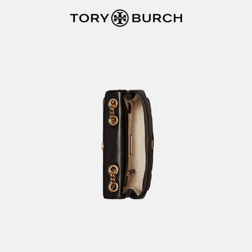 Tory Burch TB women's bag KIRA small shoulder crossbody bag 90452 black gift New Year's gift