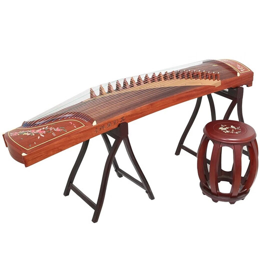 Dunhuang Marke Dunhuang Guzheng Dunhuang Brand 694KK Series Performance Examination Klavier Guzheng Shanghai Nationales Musikinstrumentfabrik 1 20694ll Hongdou South Country (vollständige Set von Accessoires)